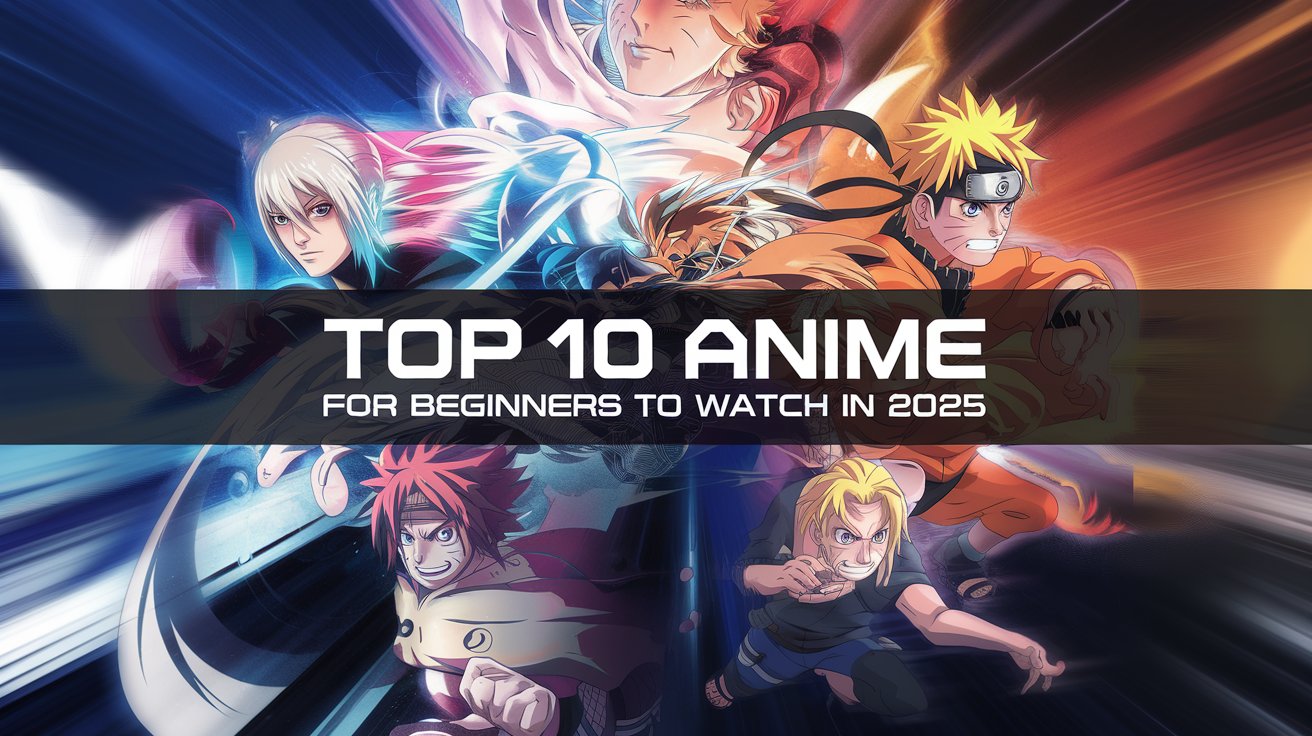 top 10 anime for beginners